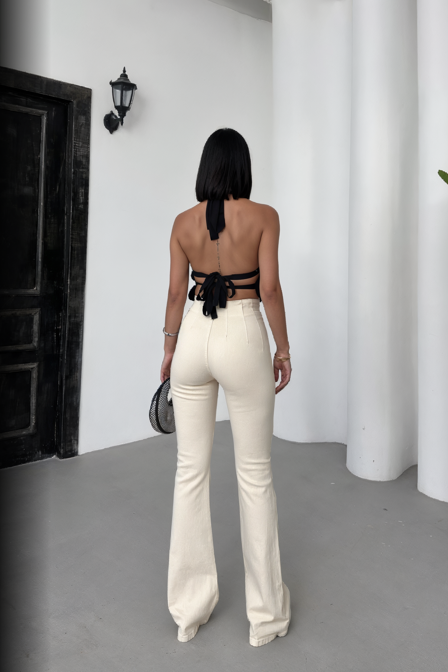 High Waist Flared Jeans