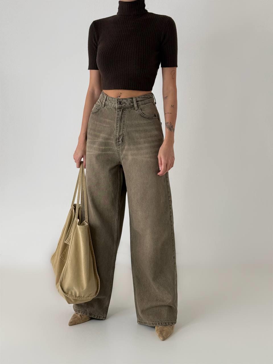 Wide Leg Jeans High Waist